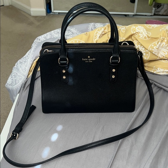 Kate Spade Black Satchel Bag - Picture 1 of 6